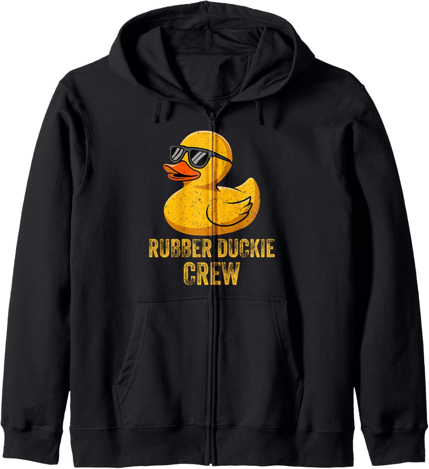 Rubber Duckie Crew Vintage Rubber Duck Zip Hoodie