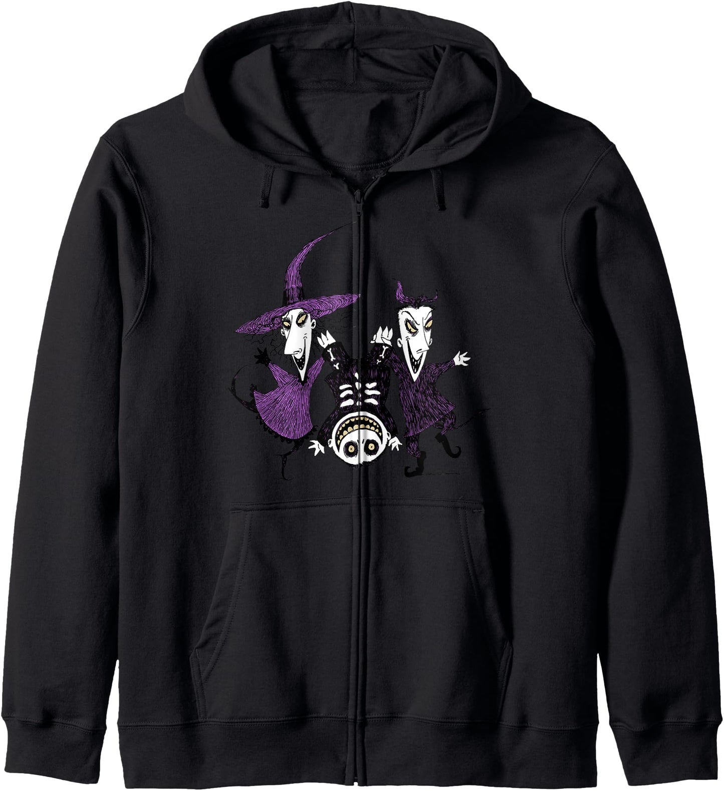Disney Halloween Nightmare Before Christmas Trick or Treat Zip Hoodie