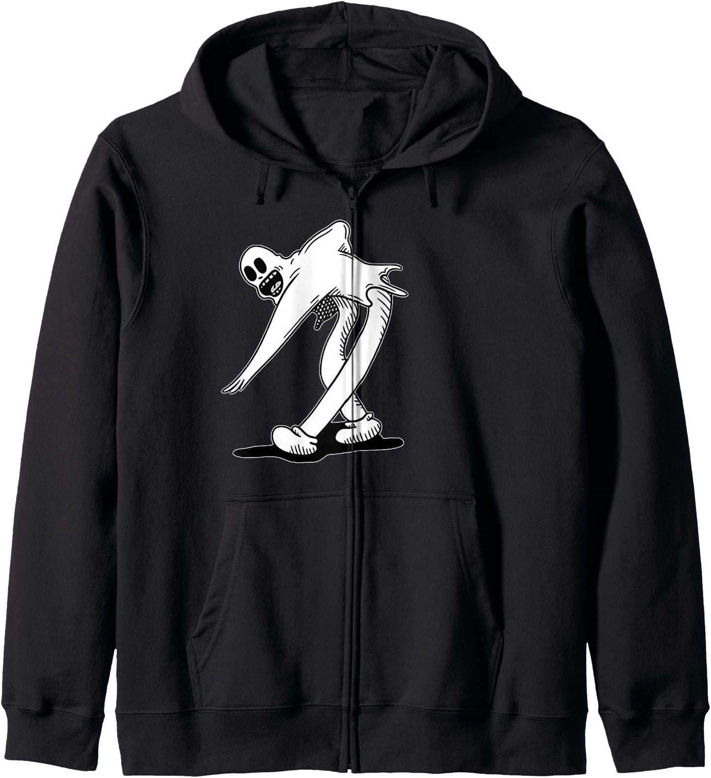 Koko the Clown Ghost Dancing Zip Hoodie