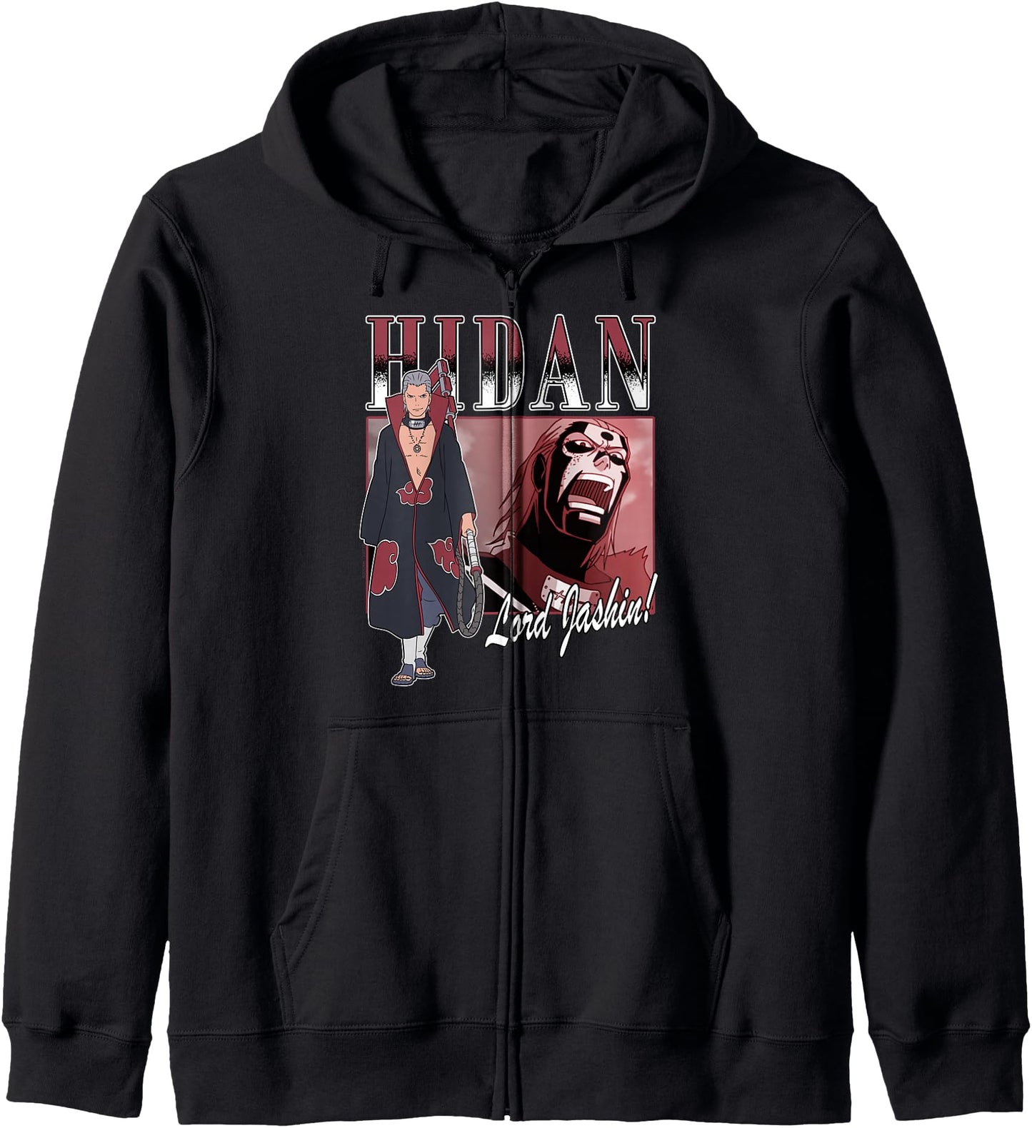 Naruto Shippuden Hidan Praise Jashin Akatsuki Org Anime Hoodie