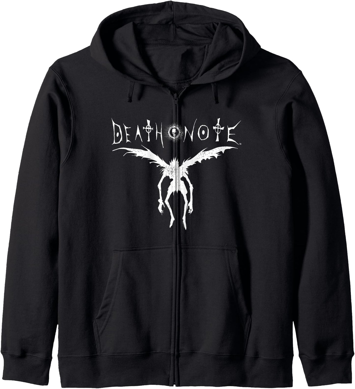 Death Note Ryuk Silhouette with Logo Anime Hoodie