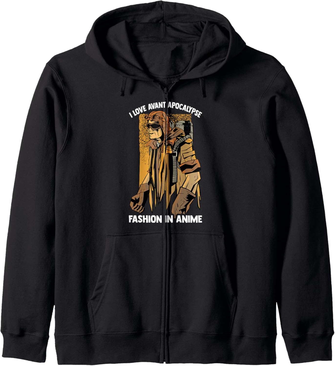 Kawaii Otaku - I Love Avant Apocalypse Fashion In Anime Hoodie