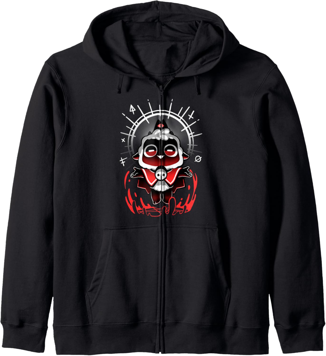 Join The Cult - Cult Of The Lamb Cute Gamer Black Unisex-Adults Kids Adults Unisex Classic Fit Video Game Themed Hoodie
