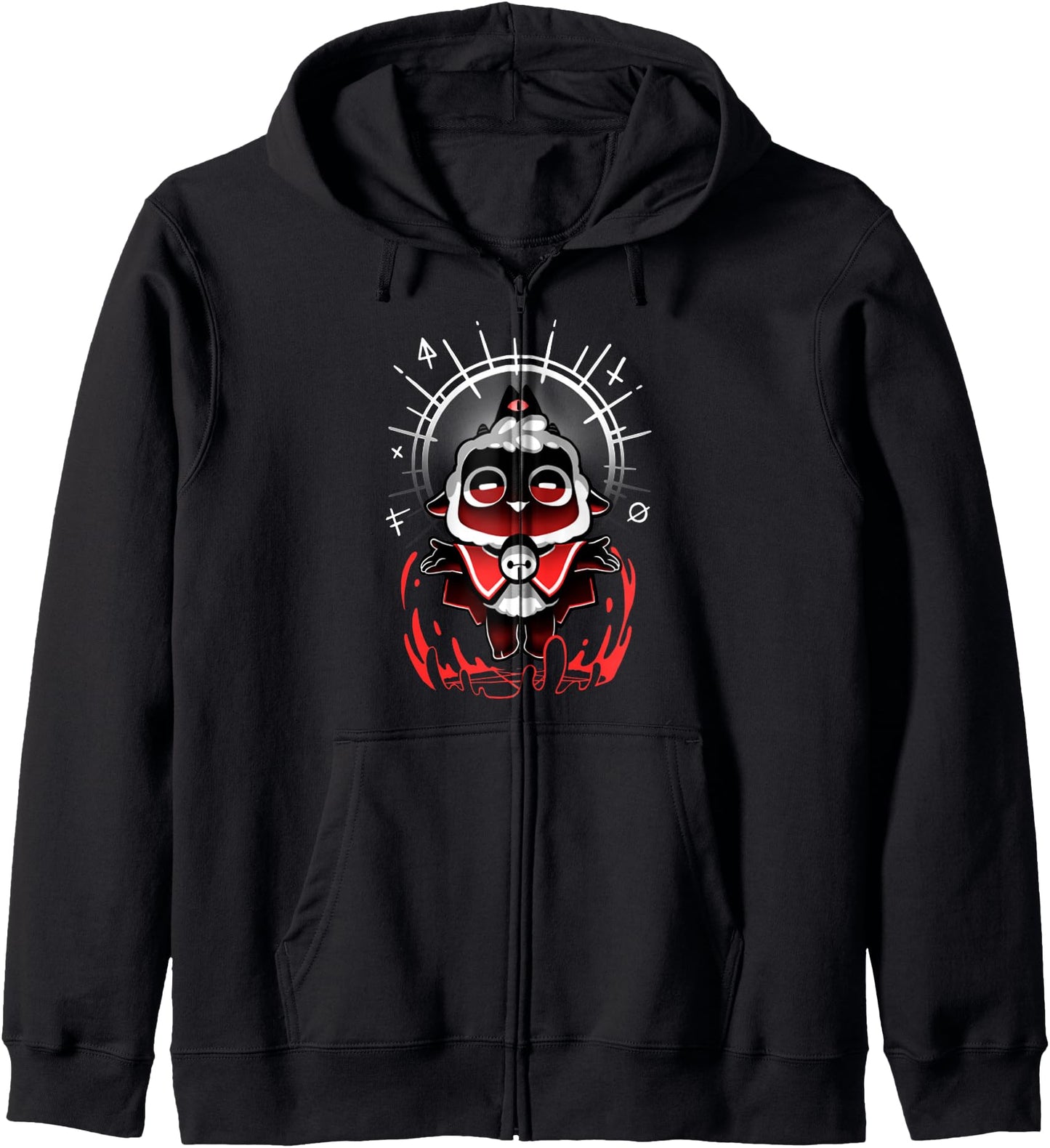 Join The Cult - Cult Of The Lamb Cute Gamer Black Unisex-Adults Adults Unisex Classic Fit Video Game Themed Hoodie