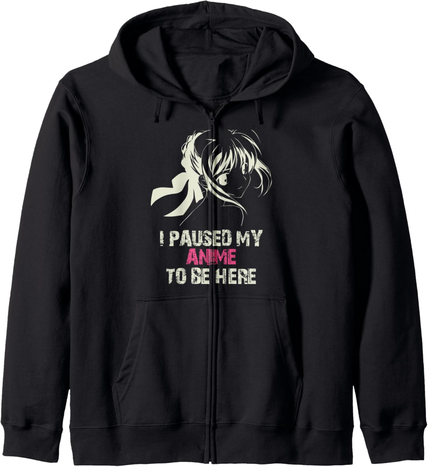 Aesthetic Anime Shirts Men Women, I Paused My Anime Funny Hoodie