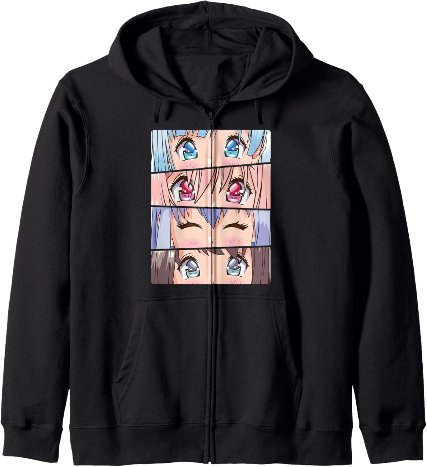 Cute Anime Girl Japan Comic Manga Anime Zip Hoodie