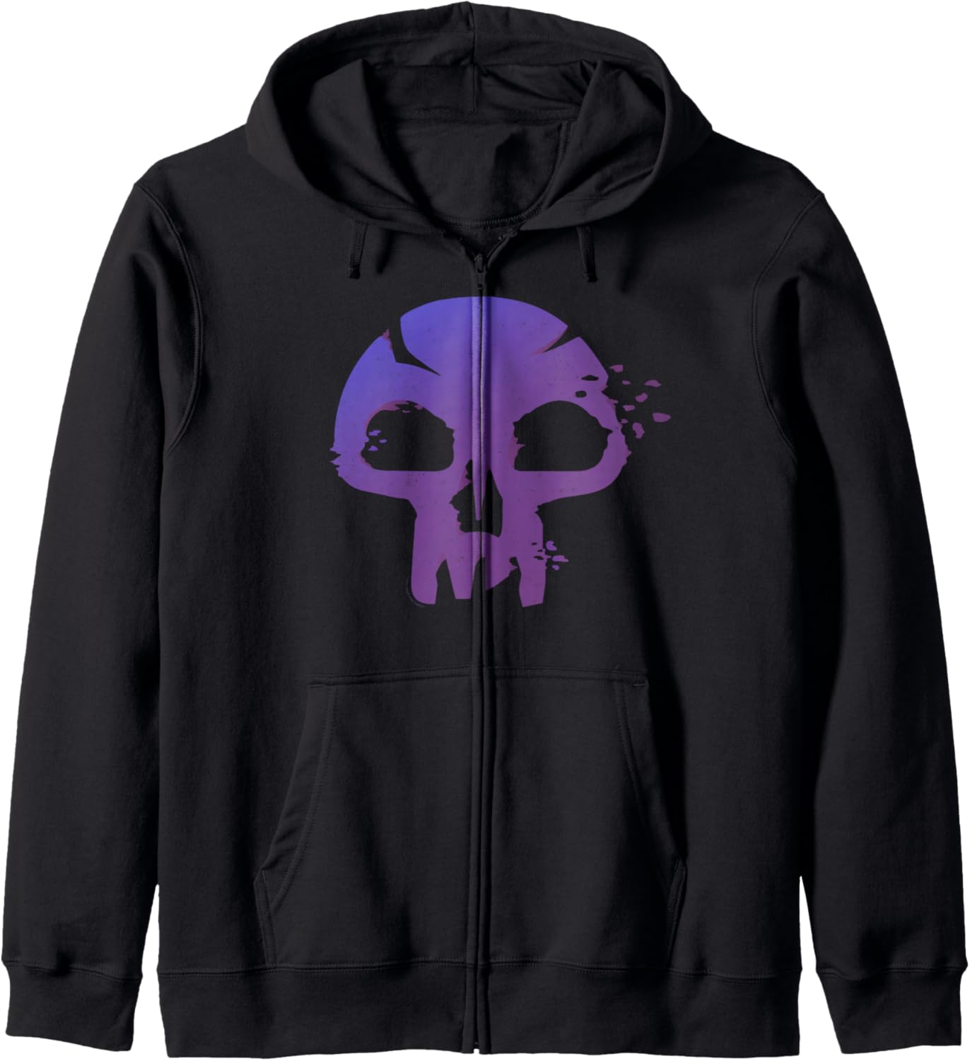 Magic: The Gathering Black Mana Symbol Zip Hoodie