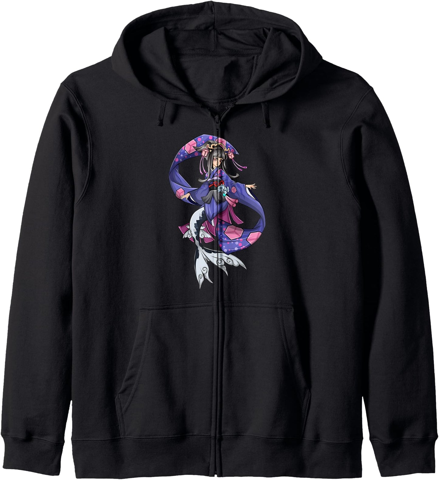 Awesome Mermaid Anime Graphic Gifts for Teenage Anime fans Hoodie