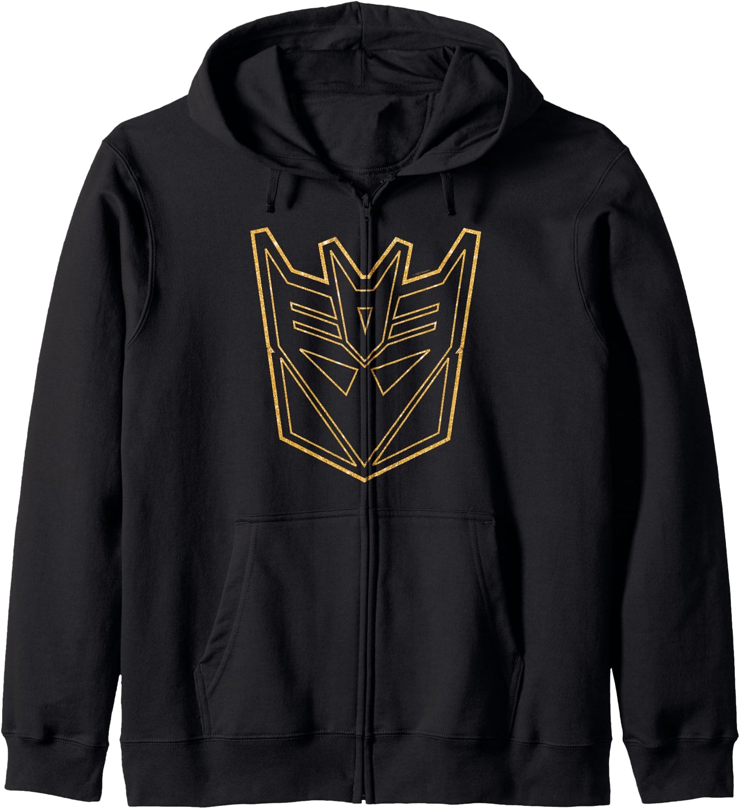 Transformers Decepticons Golden Classic Badge Zip Hoodie