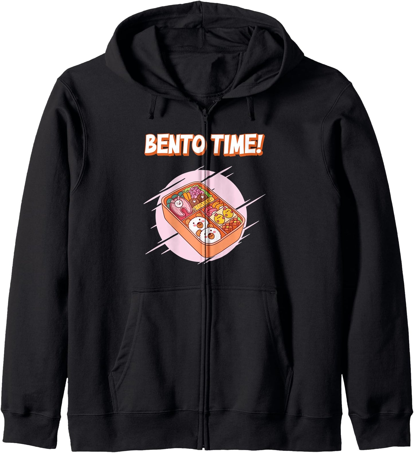 Bento Time! Japanese Bento Zip Hoodie
