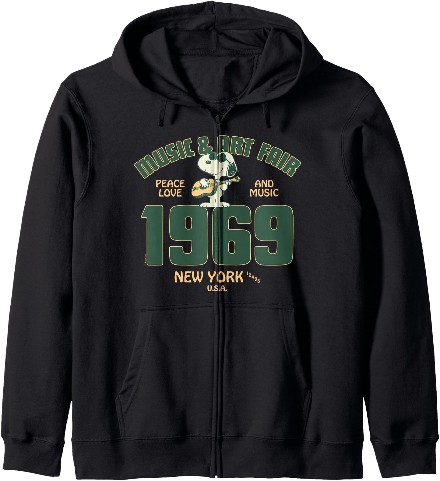 Peanuts: Snoopy Music & Art Fair Zip Hoodie