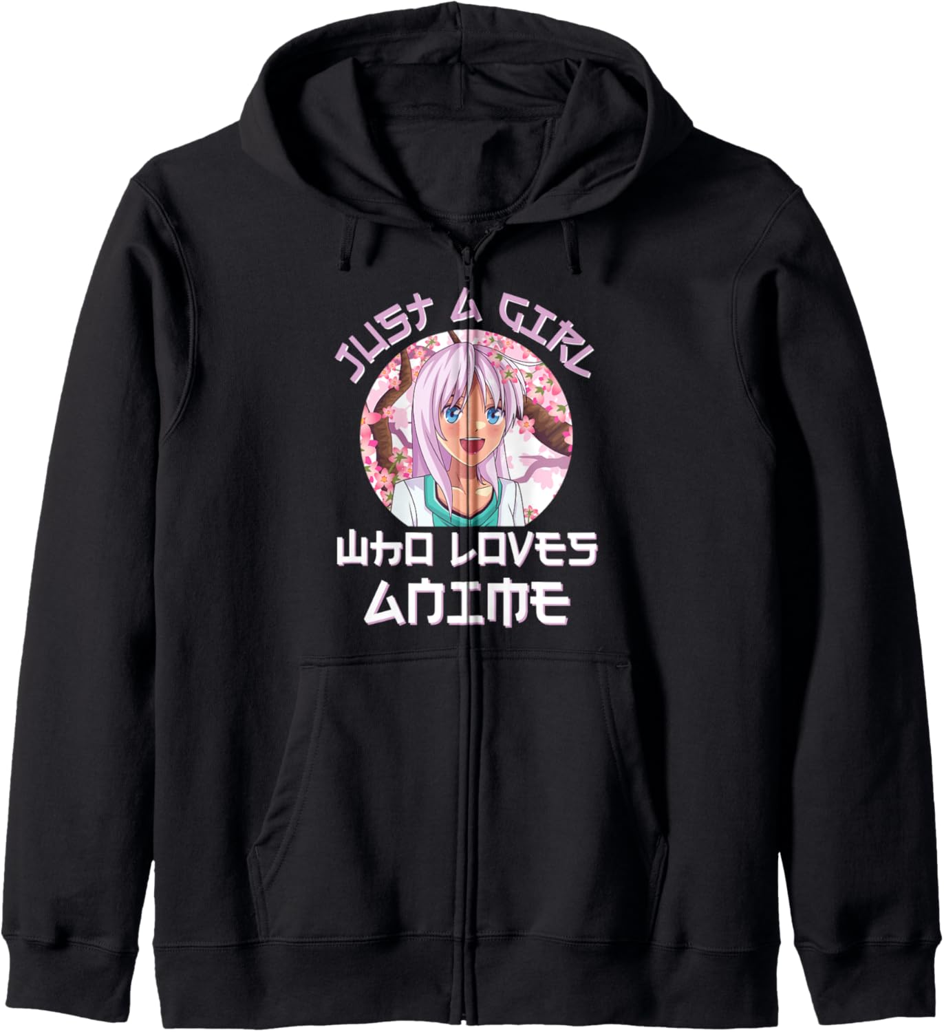 Just a girl who loves anime - anime things Hoodie