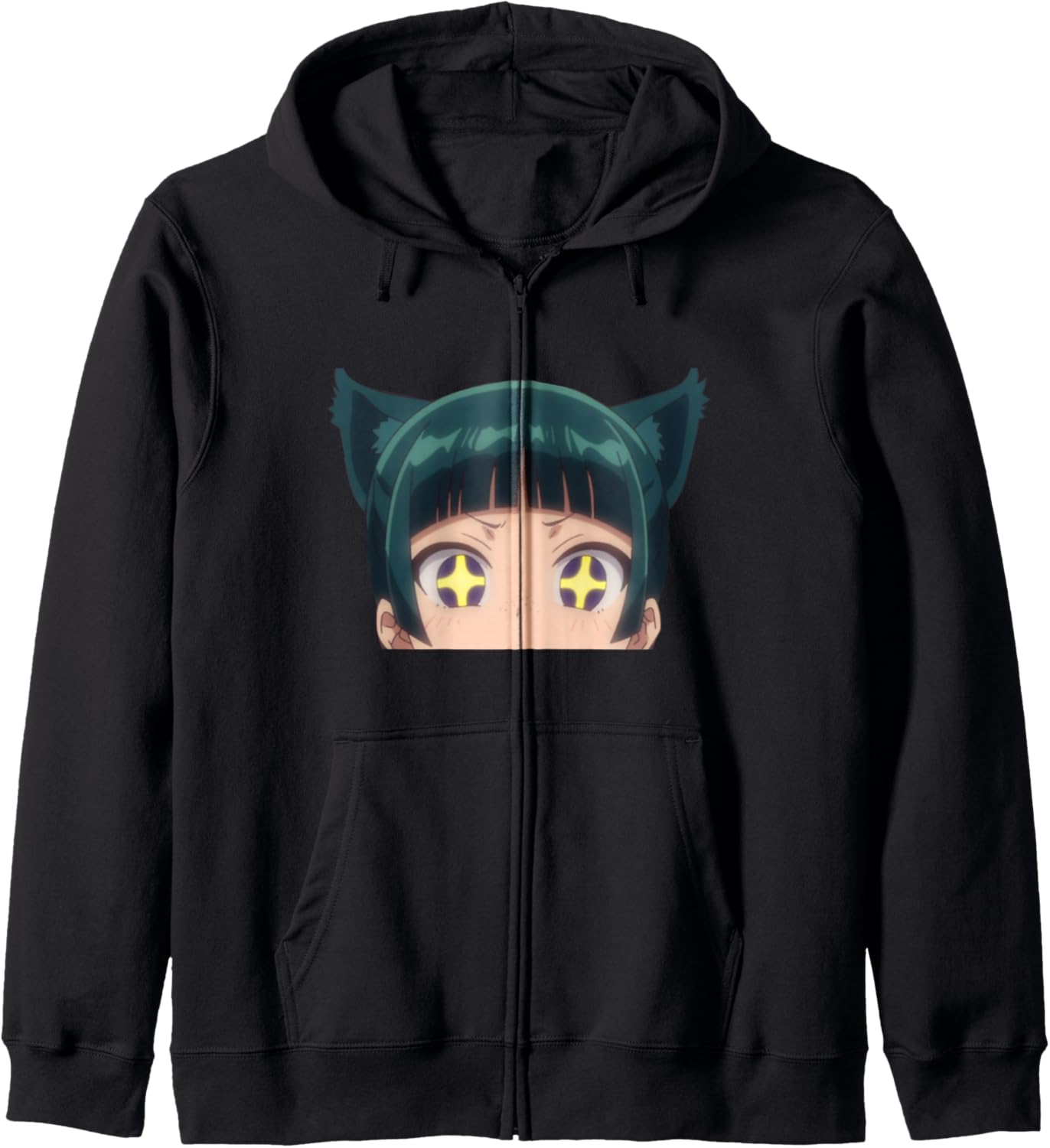 Apothecary Diaries Maomao Adorable Cat Girl Neko Anime Waifu Zip Hoodie