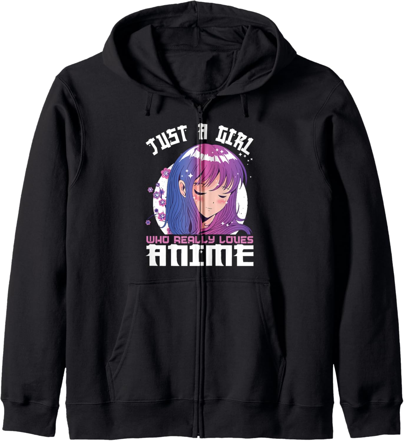 Anime Gifts for Teen Girls Just A Girl Who Loves Anime Hoodie