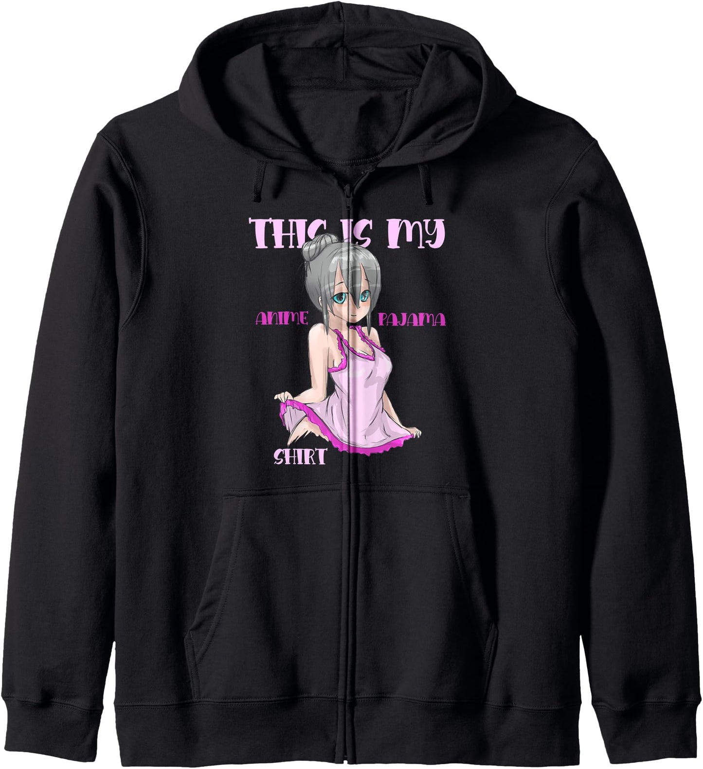 Anime Pink Graphics Shirt This Is My Anime Pajama Hoodie