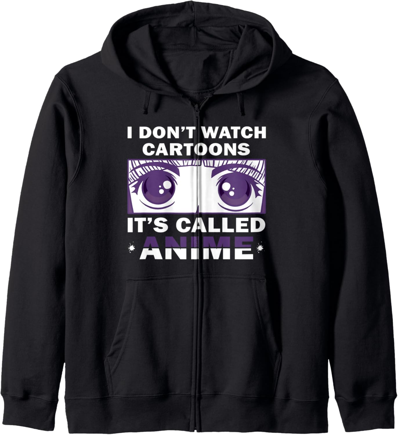 I don't watch cartoons it's called anime kawaii Hoodie