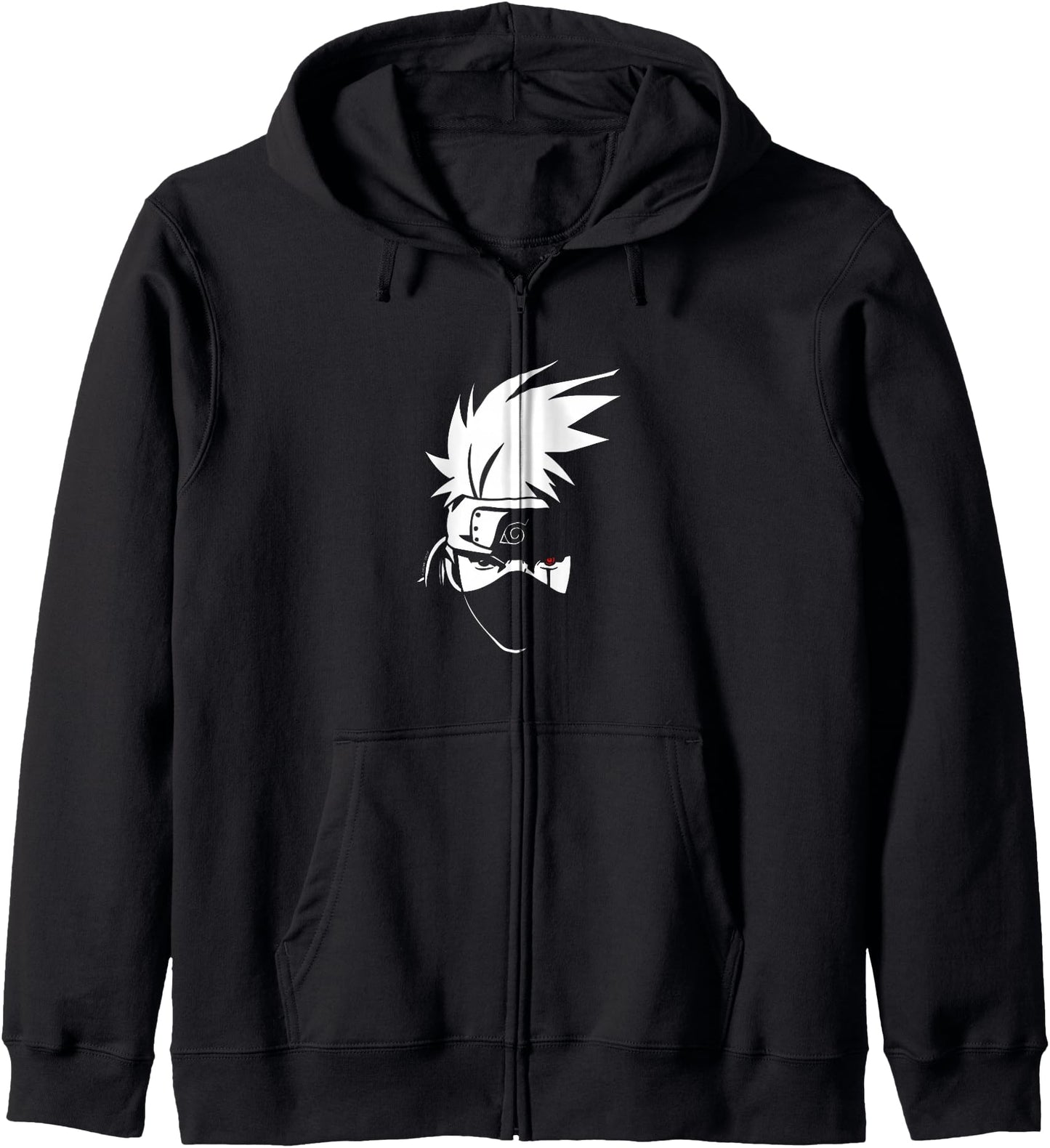 Naruto Shippuden Kakashi Head Anime Hoodie