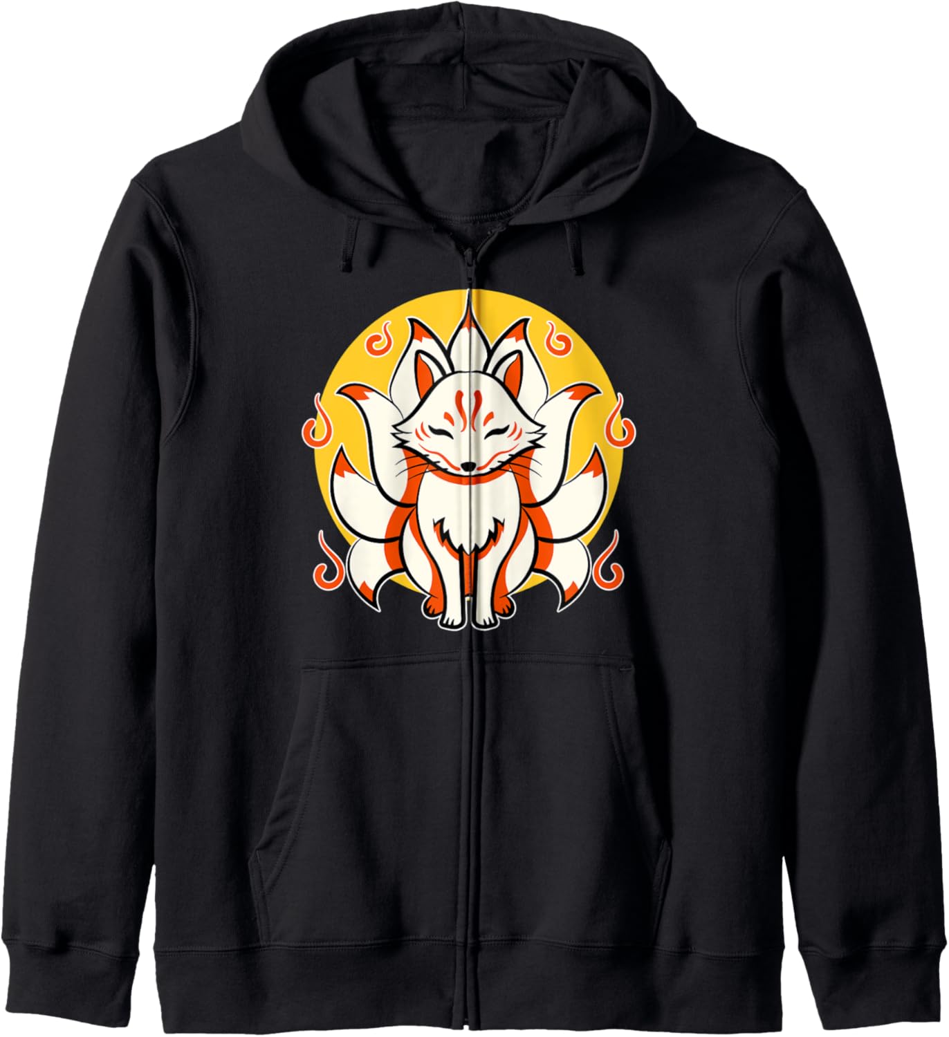 Kitsune Japanese Kami Inari Fox protector Tempel Shrines Hoodie
