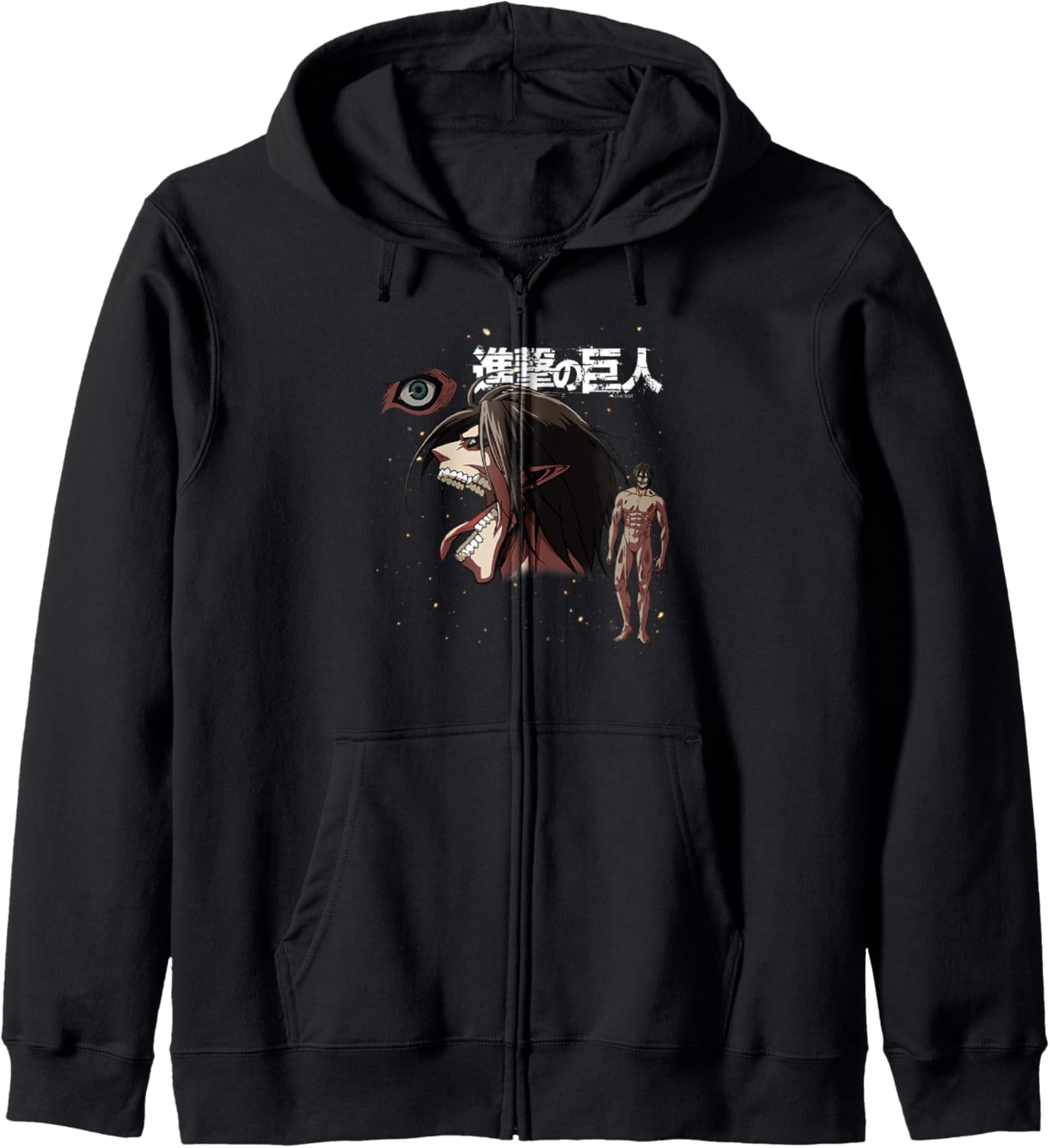 Attack on Titan Collage of Titan Anime Hoodie