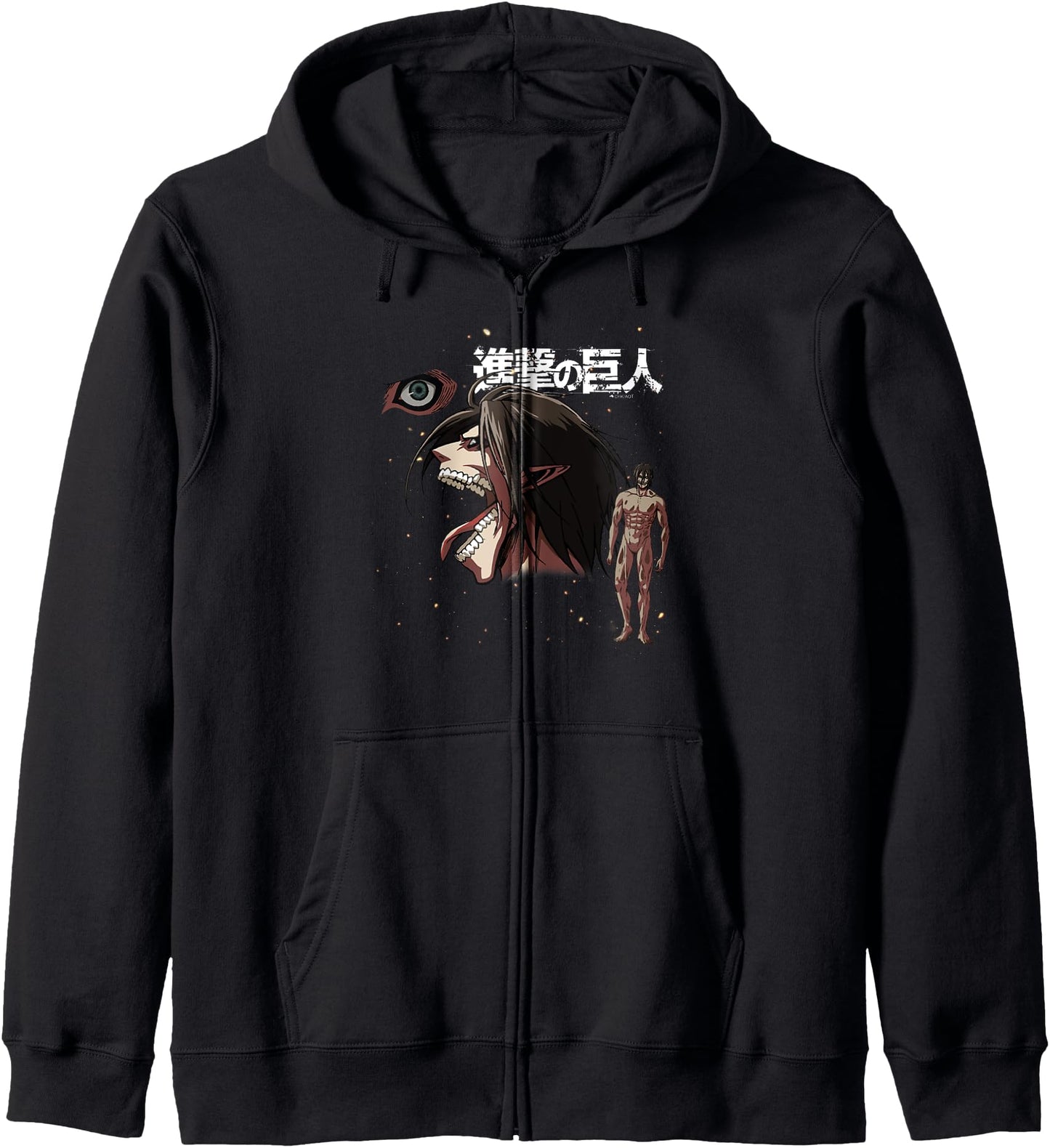 Attack on Titan Collage of Titan Anime Hoodie