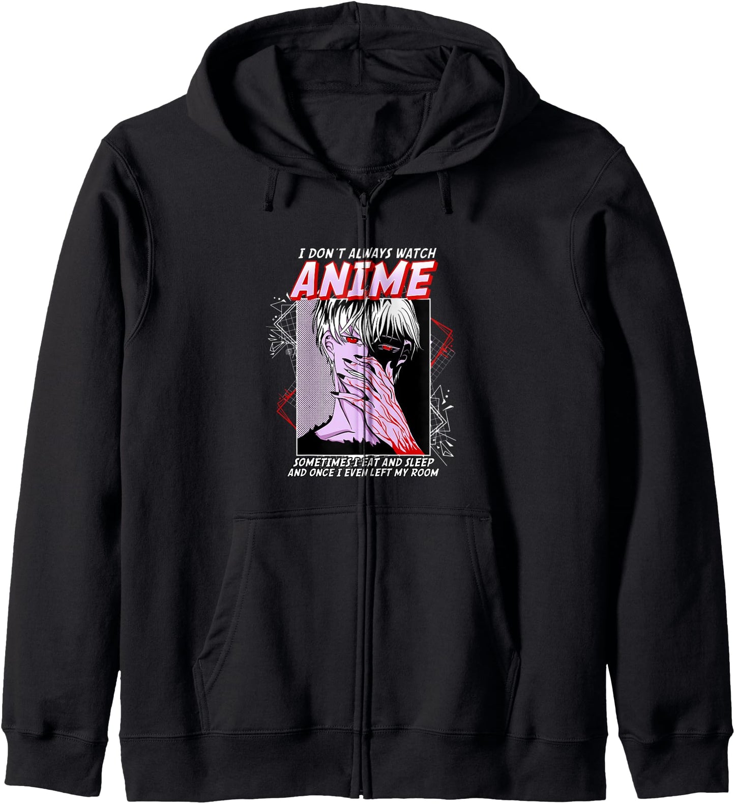 I Don't Always Watch Anime I Chibi Kawaii Anime Cosplay Hoodie