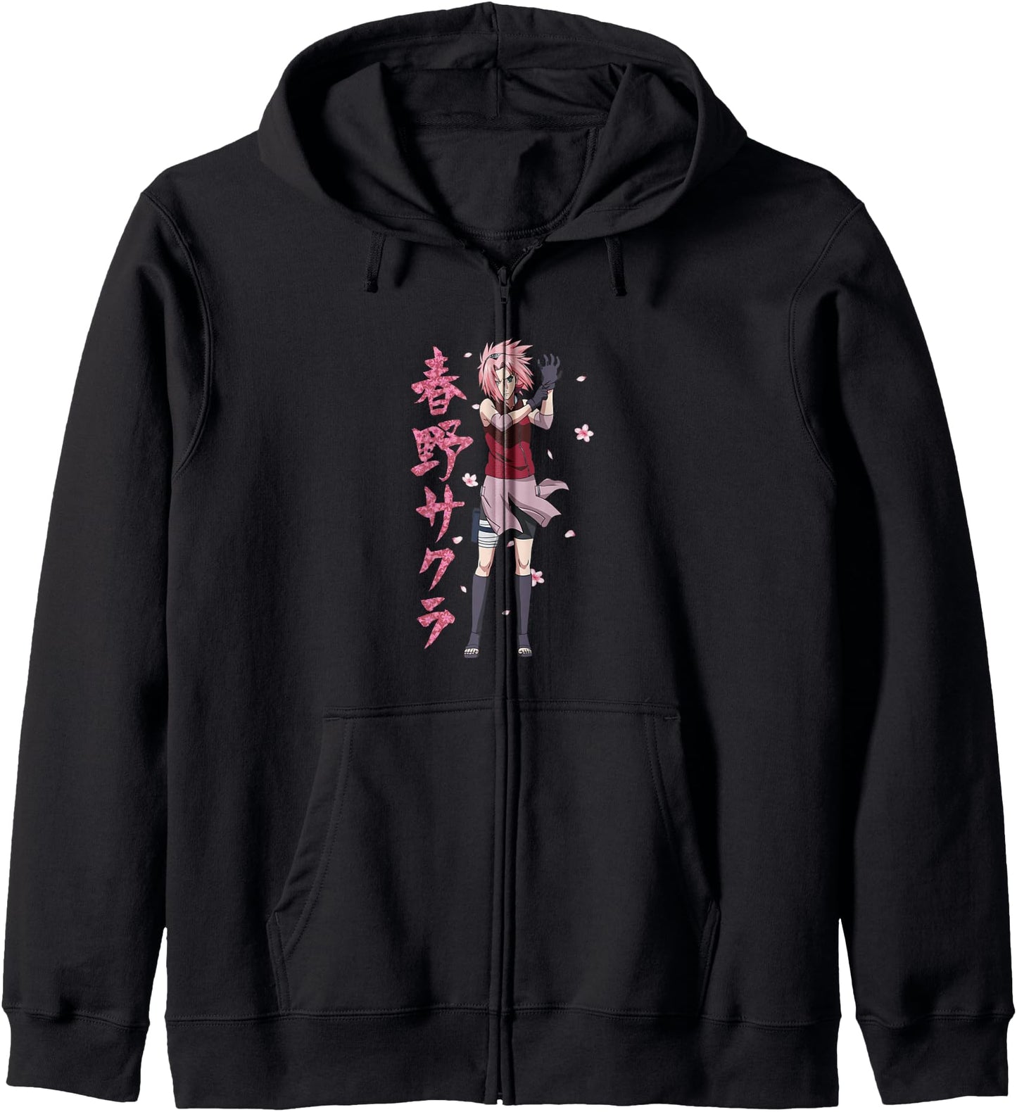 Naruto Shippuden Sakura Cherry Blossoms Anime Hoodie