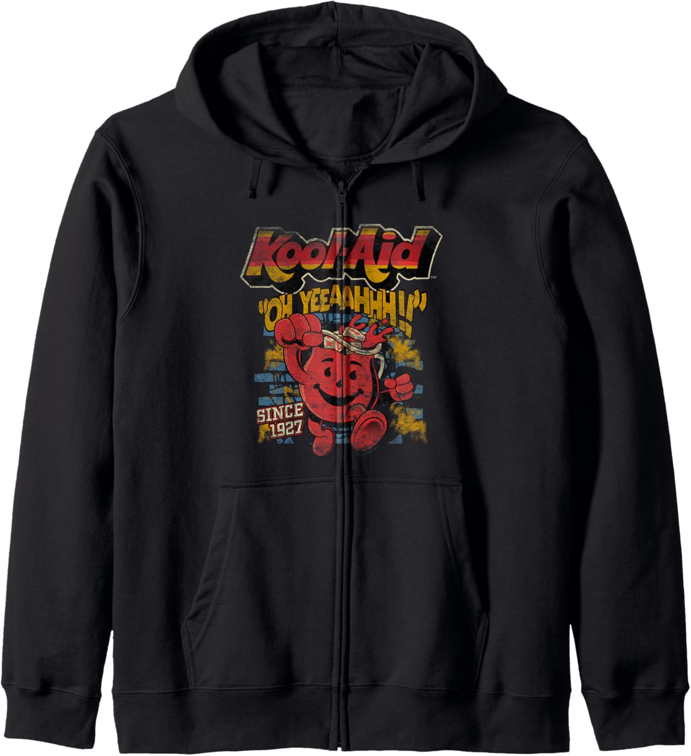 Kool-Aid Oh Yeah Vintage Since 1927 Zip Hoodie