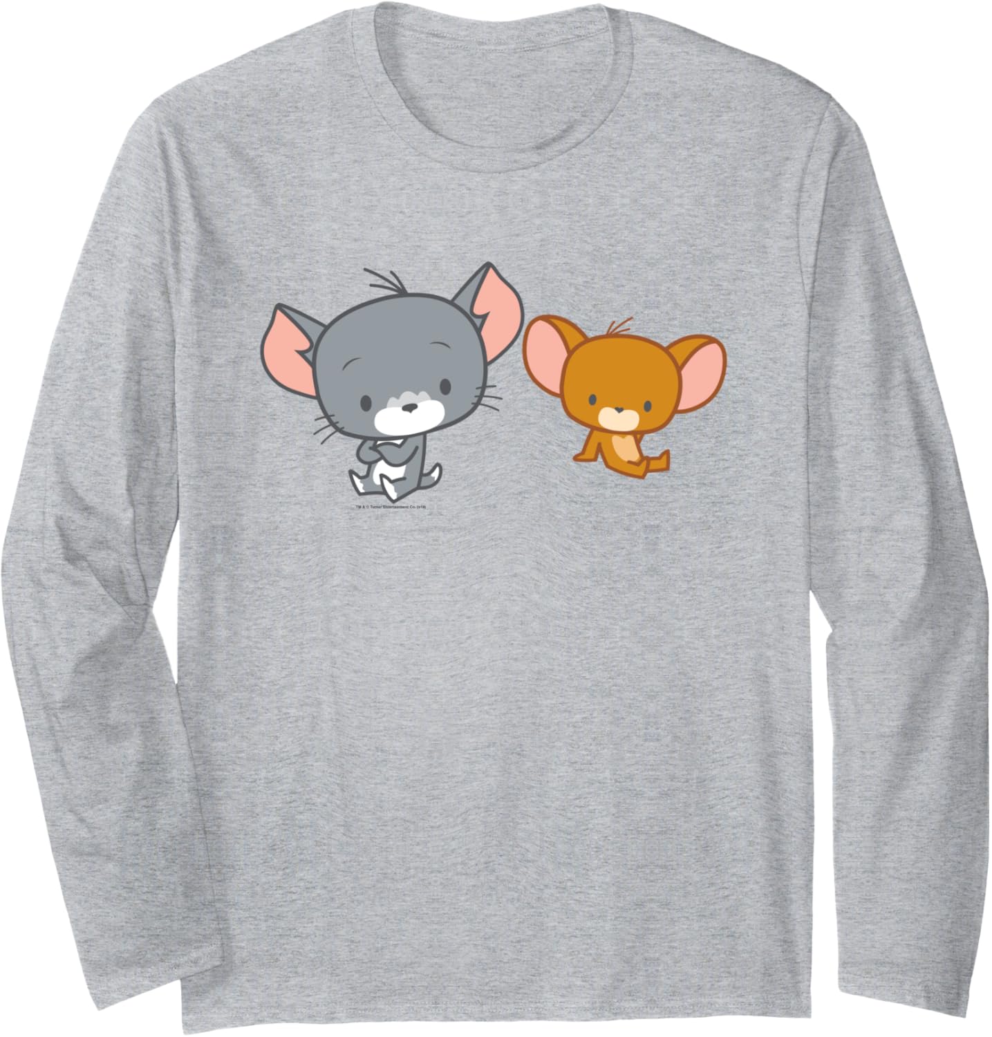 Tom and Jerry Chibi Sitting Tom and Jerry Long Sleeve