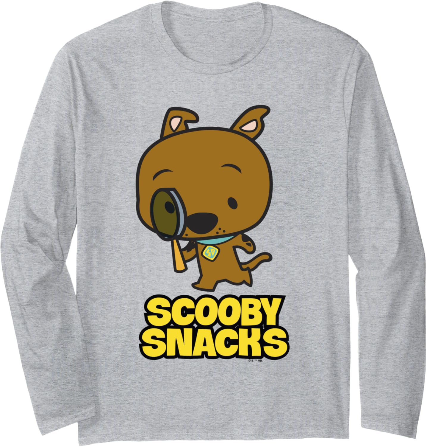 Scooby-Doo Vintage Kawaii Scooby Mystery Inc Detective Chibi Long Sleeve