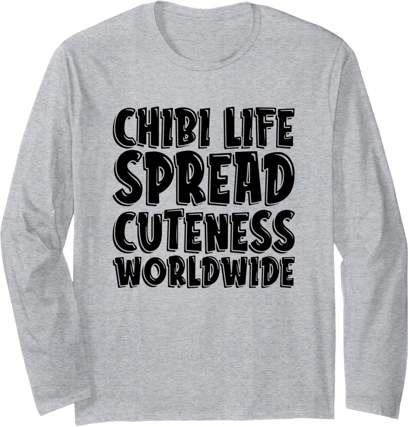 Manga Cosplay Japanese - Otaku Japan Kawaii Anime Chibi Long Sleeve