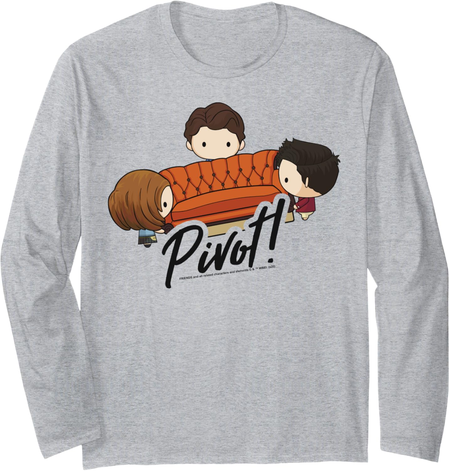 Friends Chibi Pivot Long Sleeve