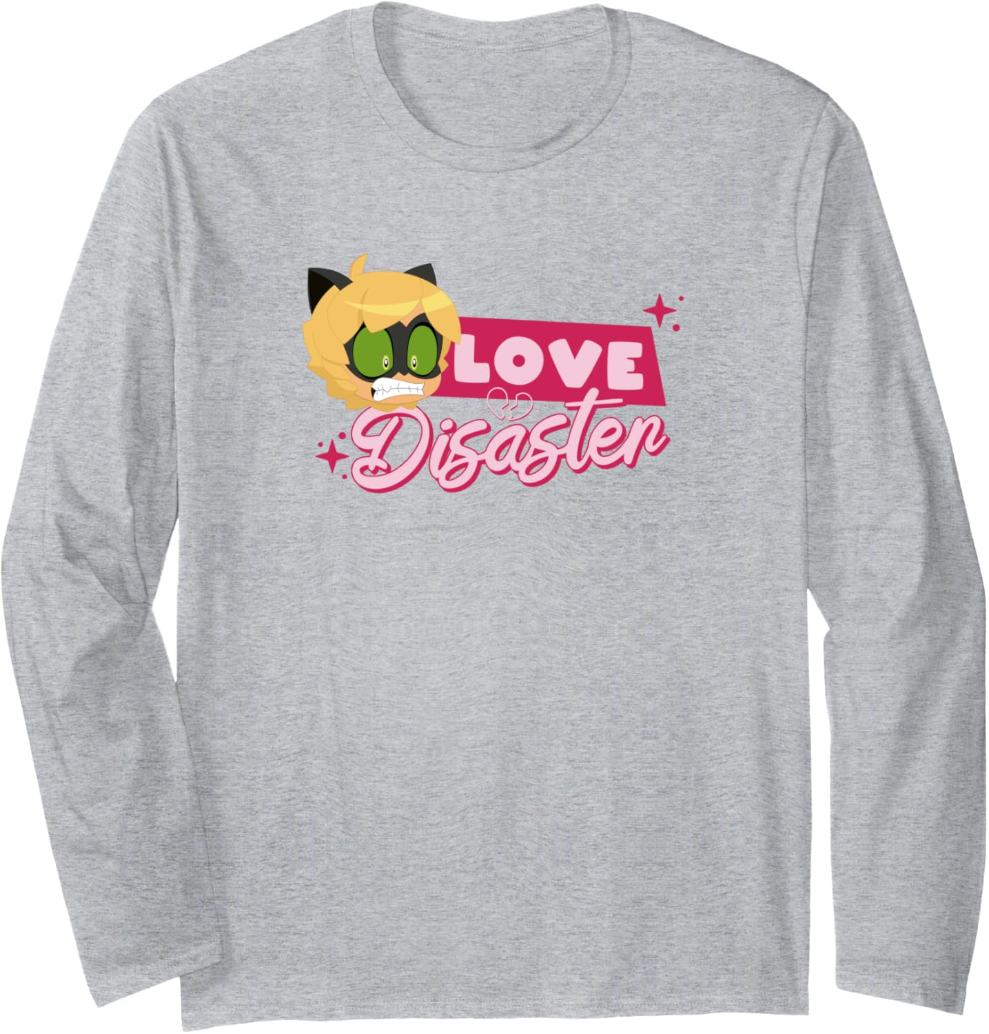 Miraculous Ladybug Chibi Collection Cat Noir Love Disaster Long Sleeve