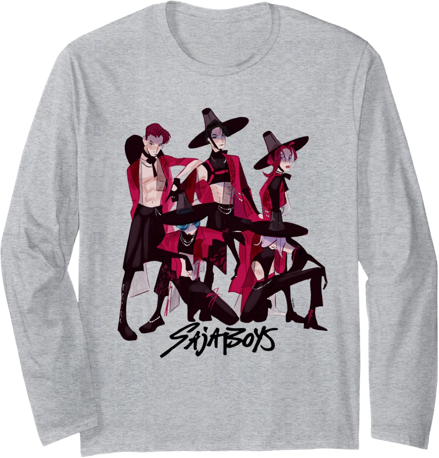 Kpop Demon Hunters Saja Boys Demons Officially Licensed Long Sleeve
