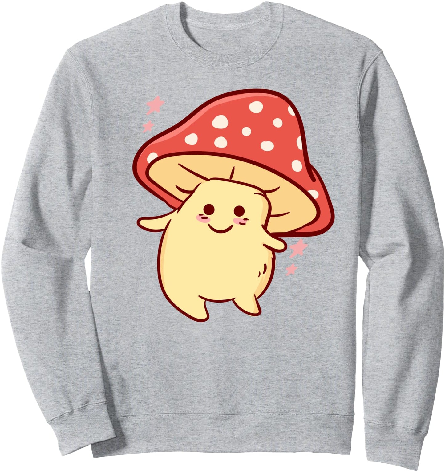 Mushroom - Cute Kawaii Anime - Fly Agaric Aesthetic Japanese Sweatshirt