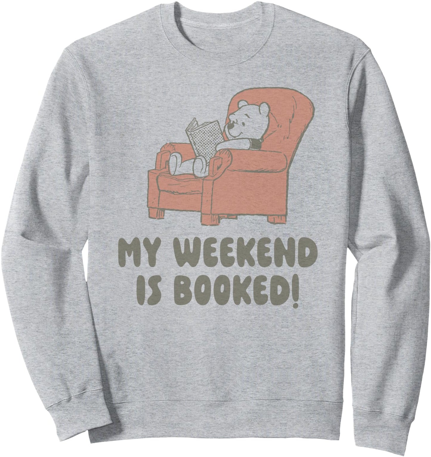 Disney Winnie the Pooh My Weekend Is Booked! Vintage Sweatshirt