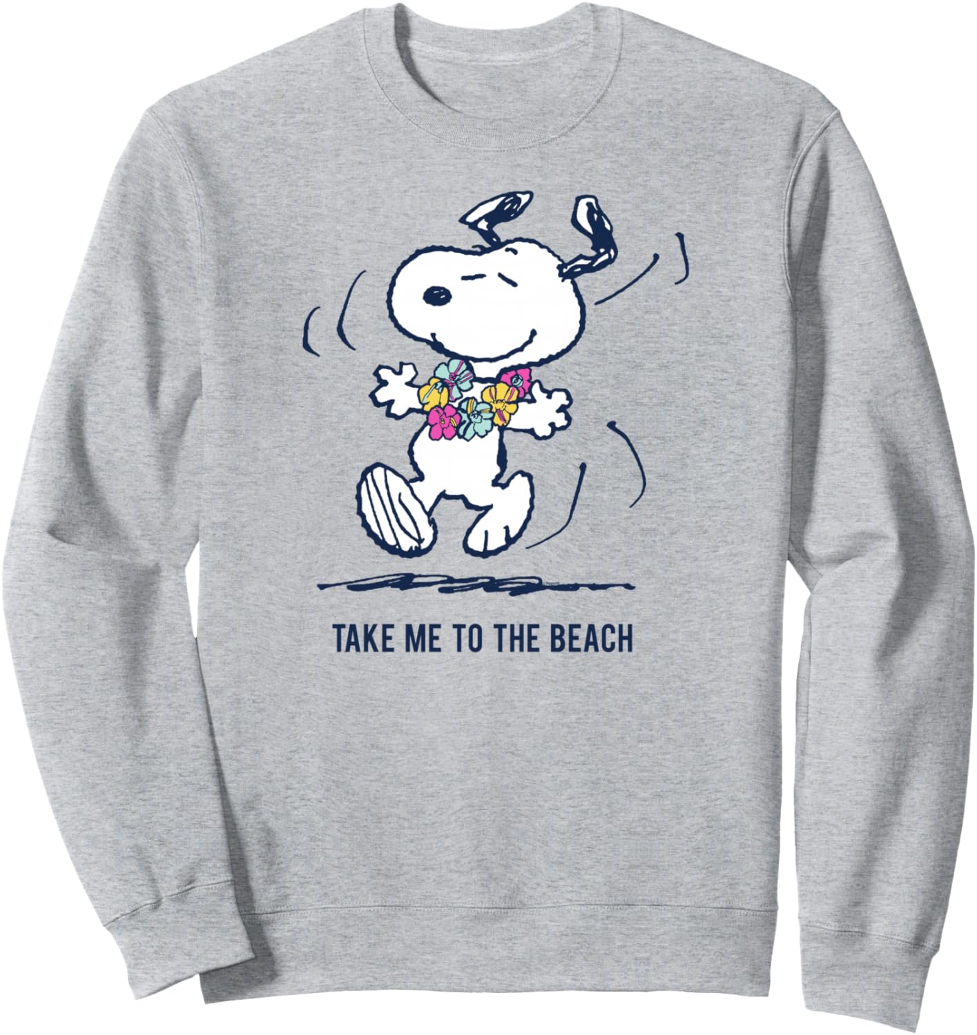 Peanuts Snoopy Take Me To The Beach Sweatshirt