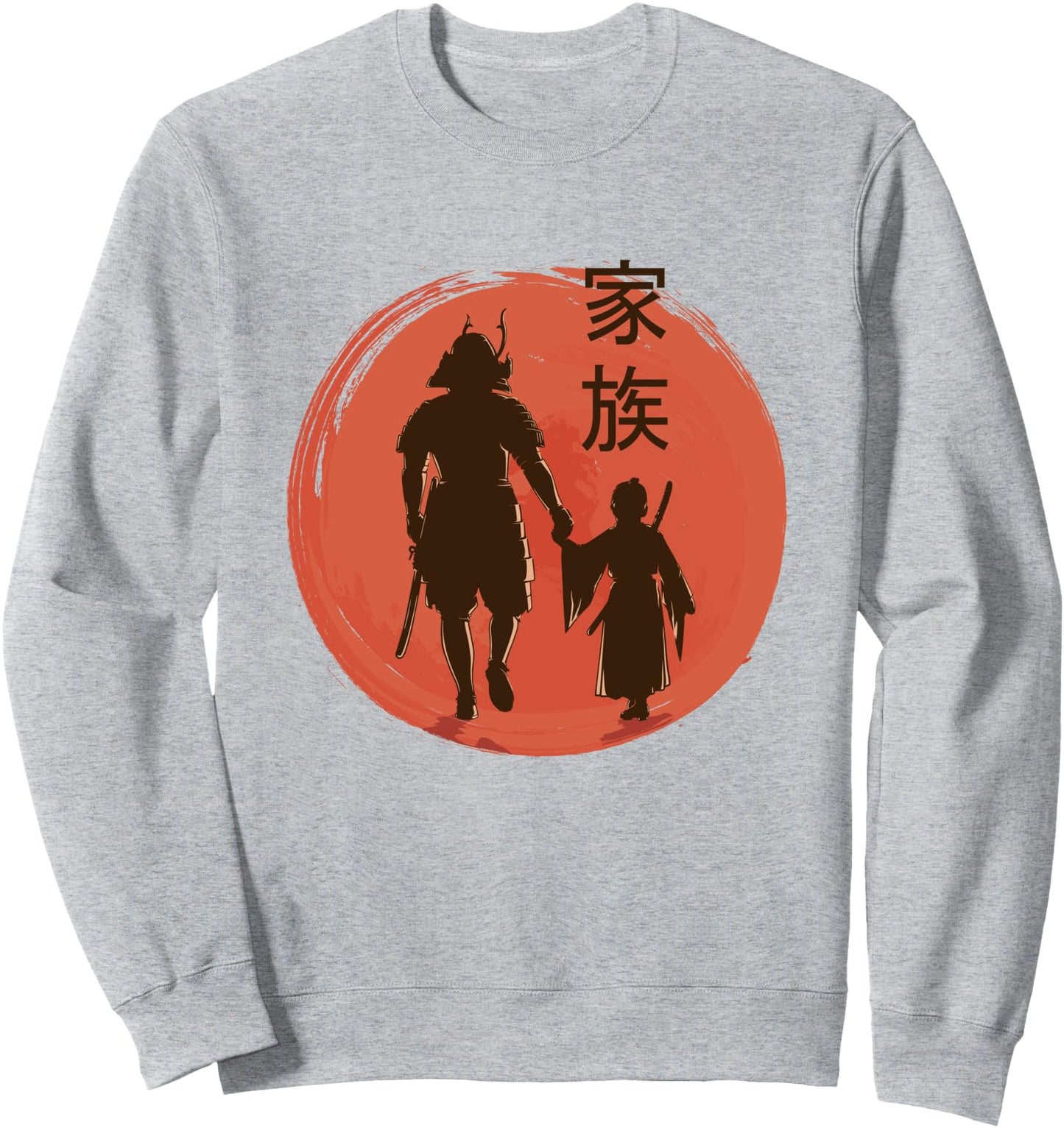 Samurai Dad And Son Family Japanese Traditional Culture Sweatshirt
