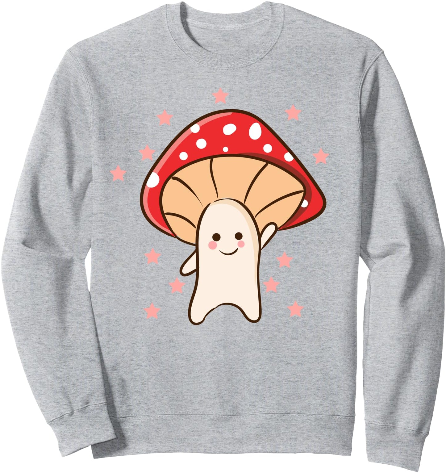 Cute Mushroom - Cute Kawaii Anime - Aesthetic Japanese Sweatshirt