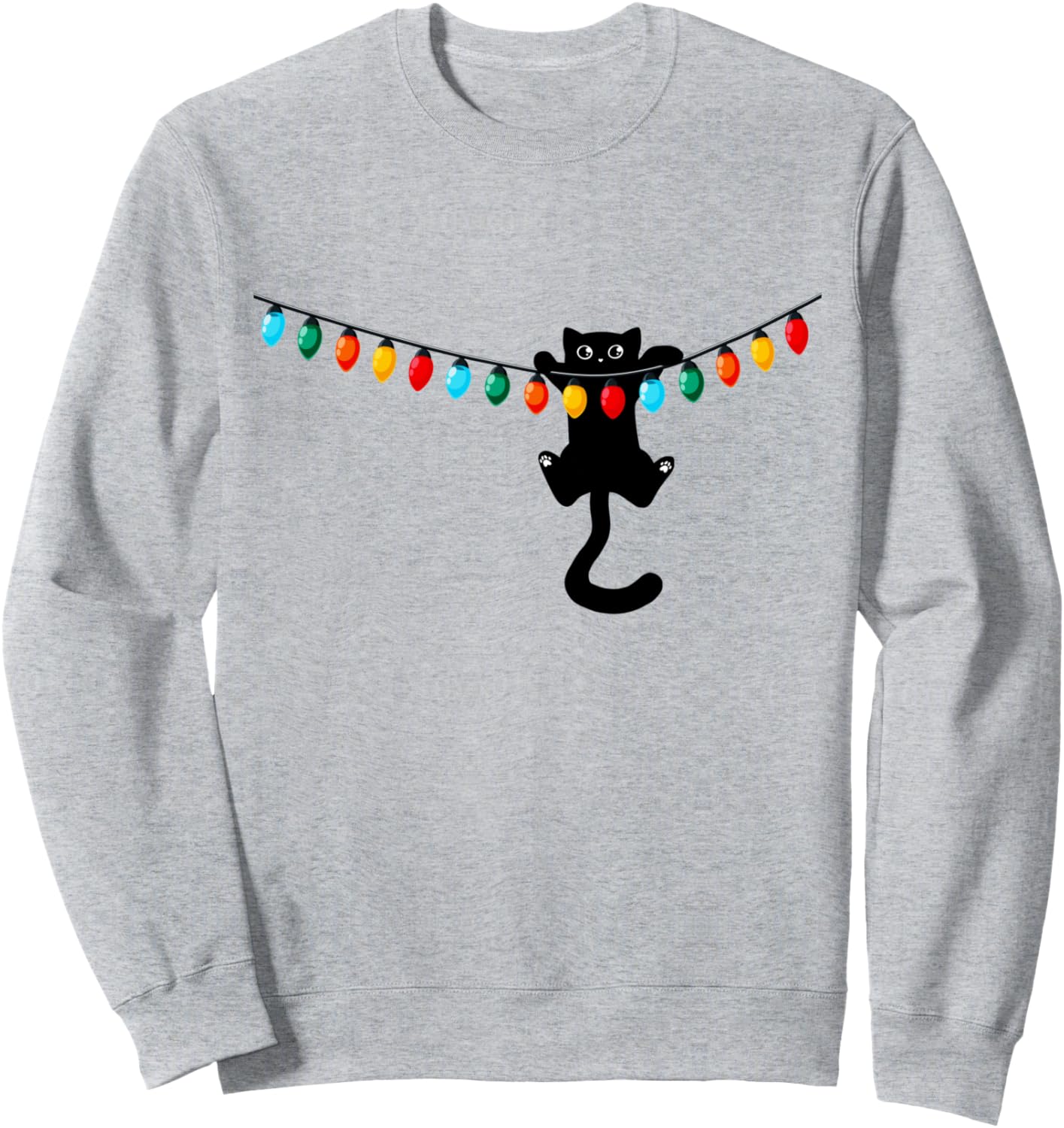 Merry Catmas Xmas Men Women Kids Funny Cat Christmas Sweatshirt