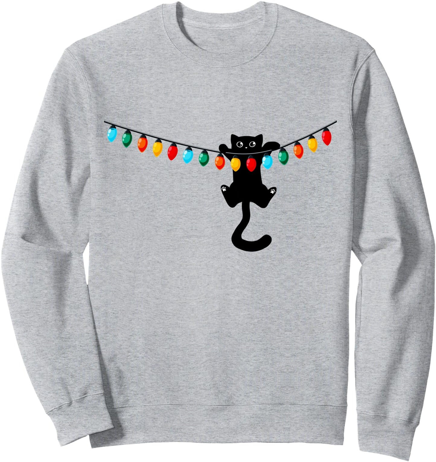 Merry Catmas Xmas Men Women Funny Cat Christmas Sweatshirt