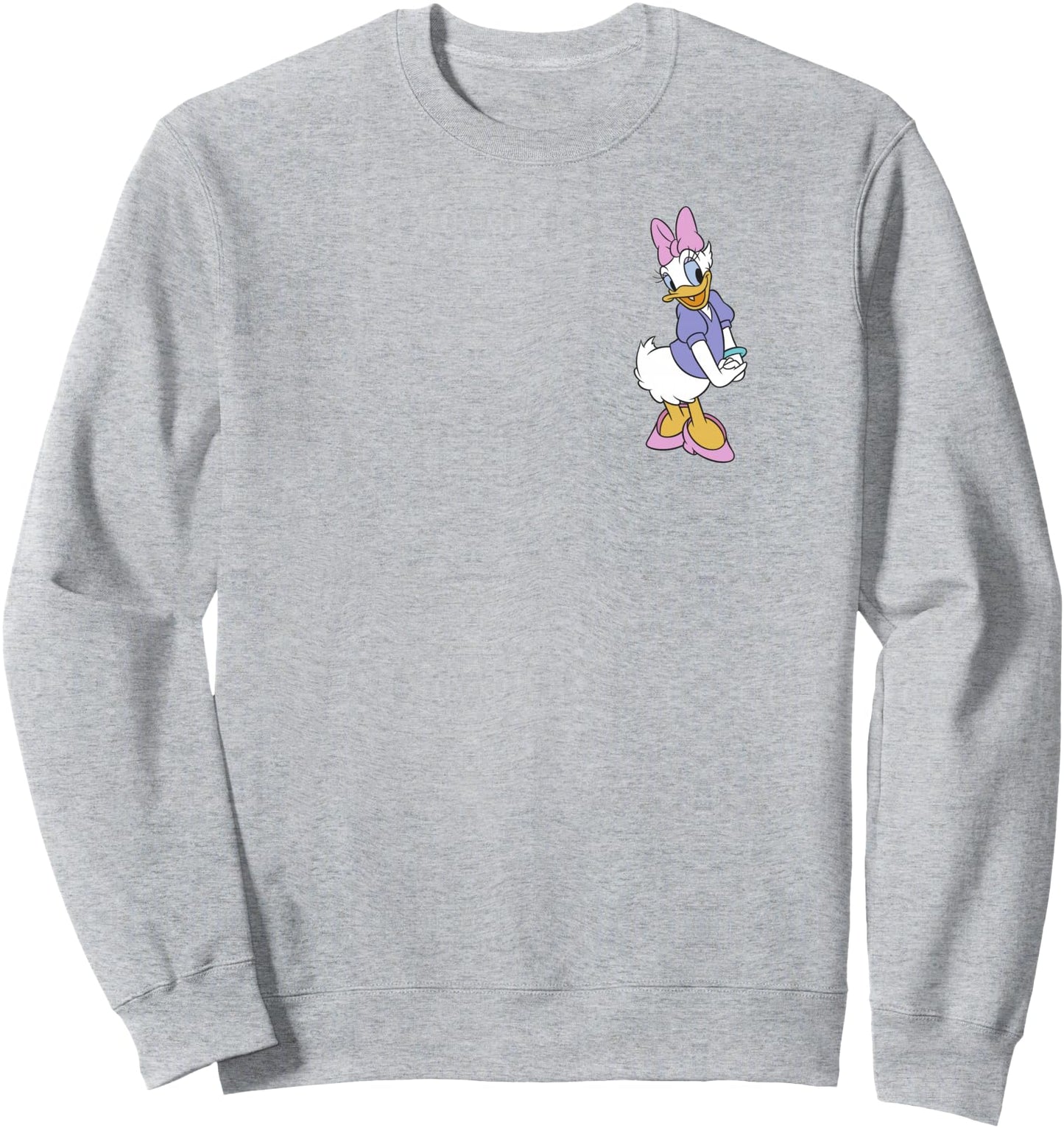 Disney Mickey And Friends Daisy Duck Small Pocket Logo Sweatshirt