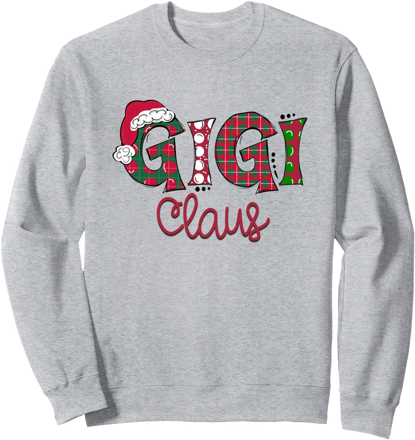 Gigi Clause Cute Art - Christmas Sweatshirt