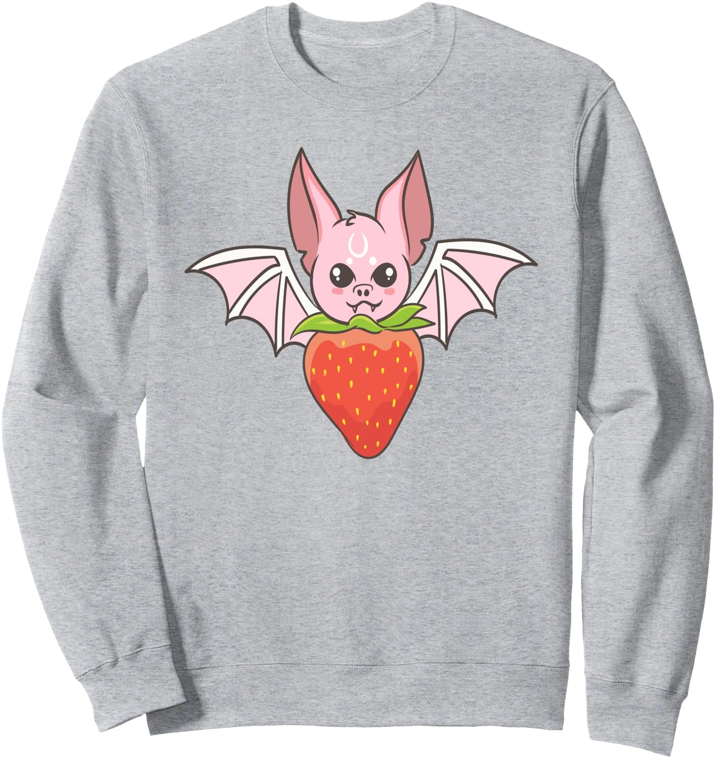 Strawberry Bat - Cute Kawaii Anime Japanese Sweatshirt