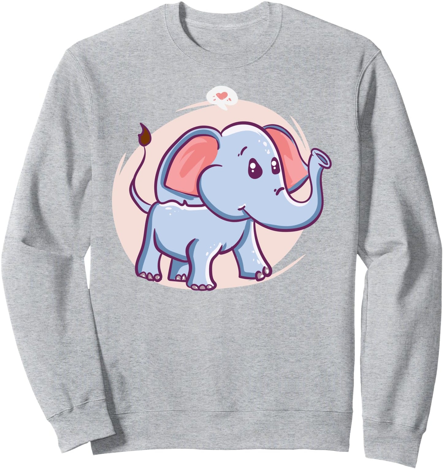 Elephant - Cute Kawaii Anime - Aesthetic Japanese Sweatshirt