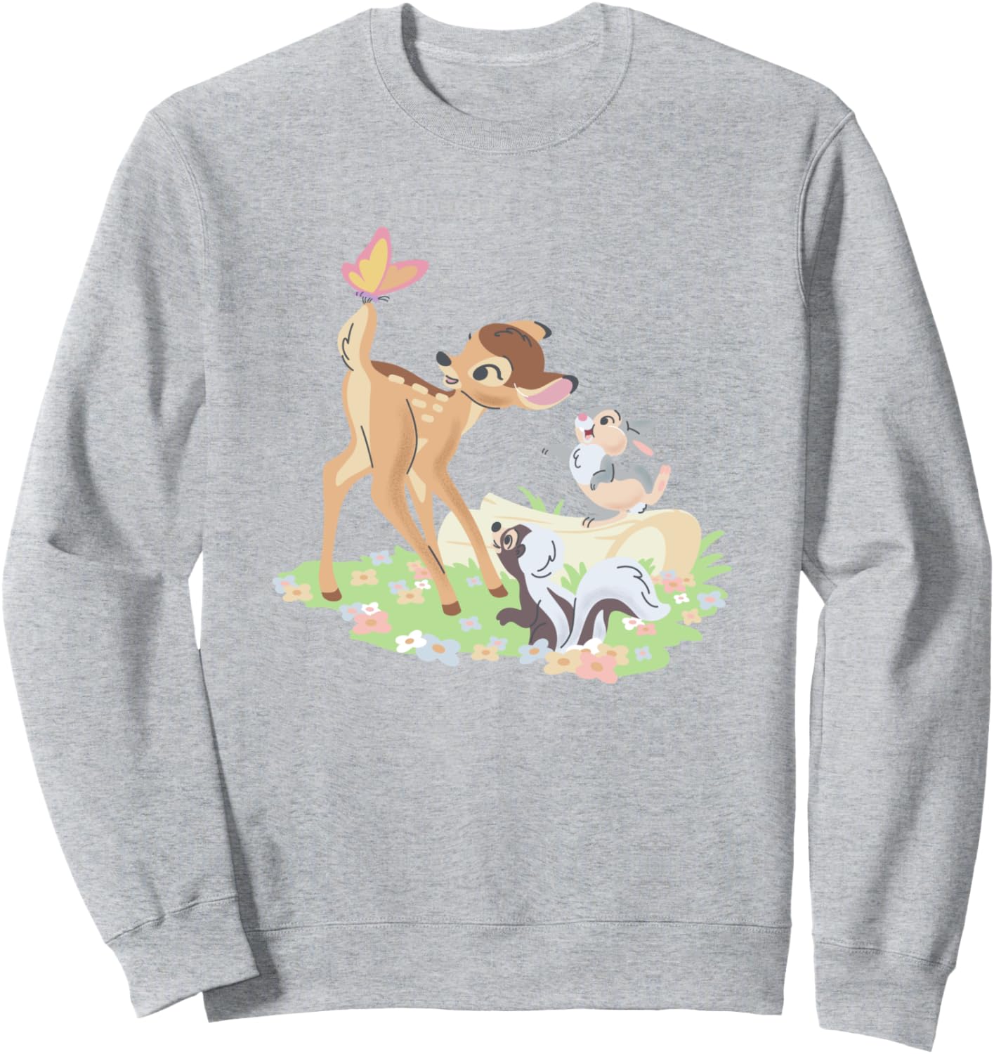 Disney Bambi Enjoying Spring With Friends Sweatshirt