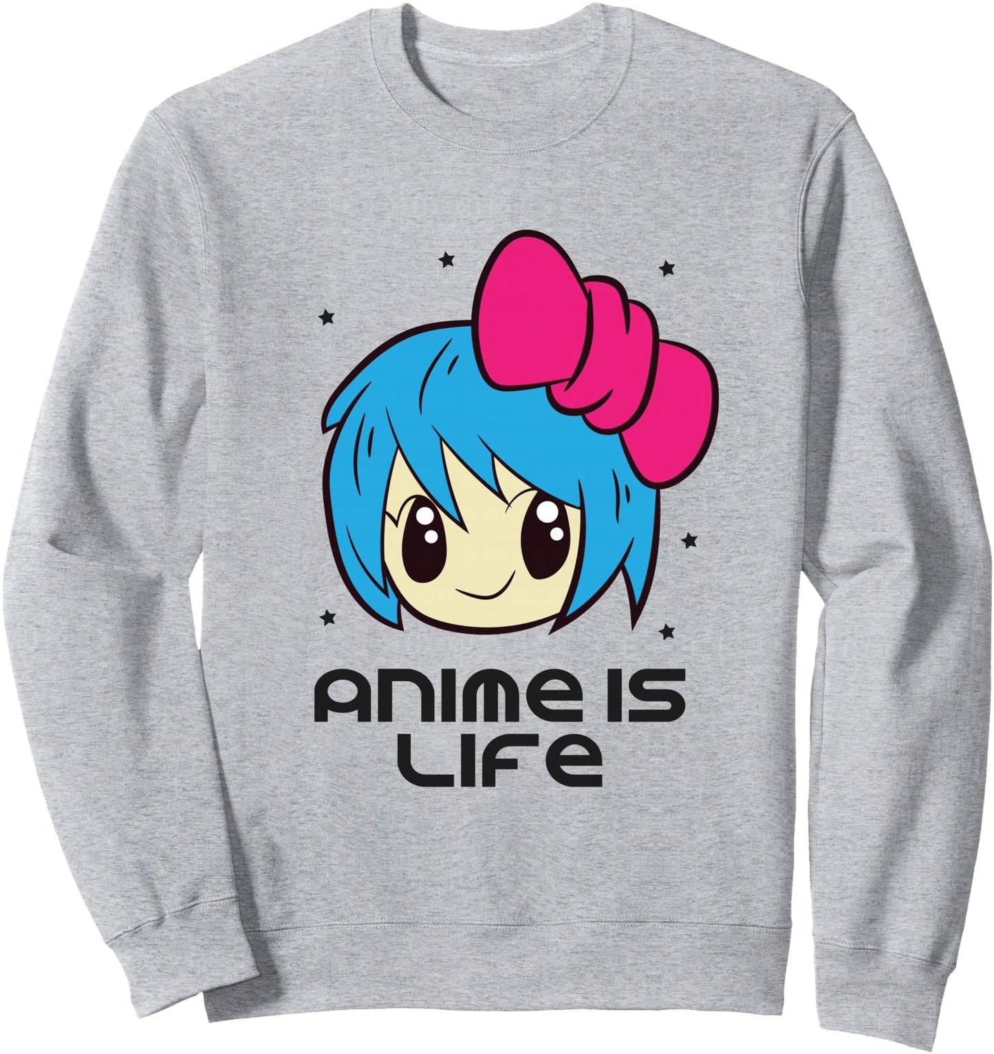 Anime Is Life Anime Lover Japanese Anime Sweatshirt