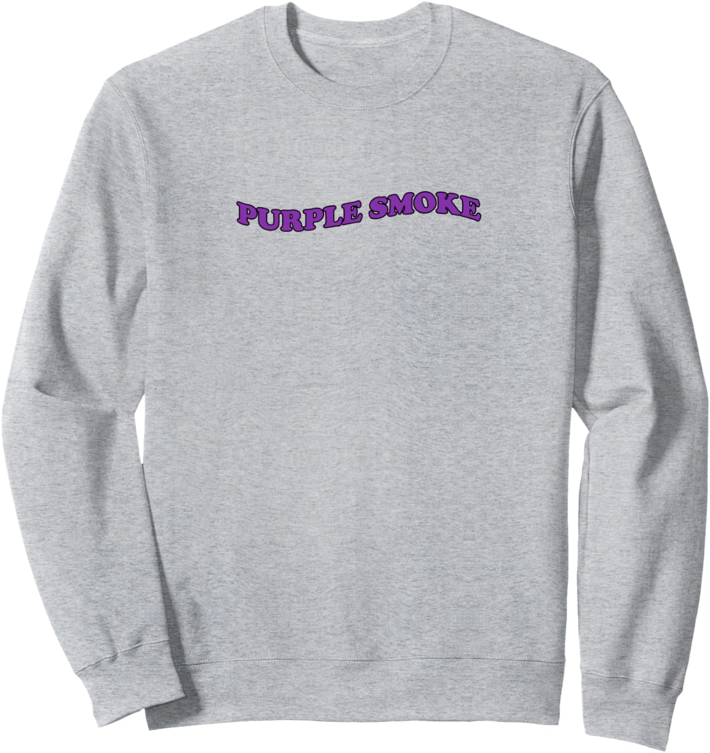 JoJo's Bizarre Adventure Purple Smoke Front and Back Anime Sweatshirt