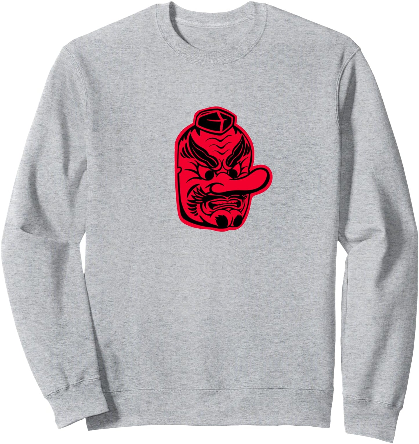 Great Tengu face. Japanese legends, myths and culture. Sweatshirt