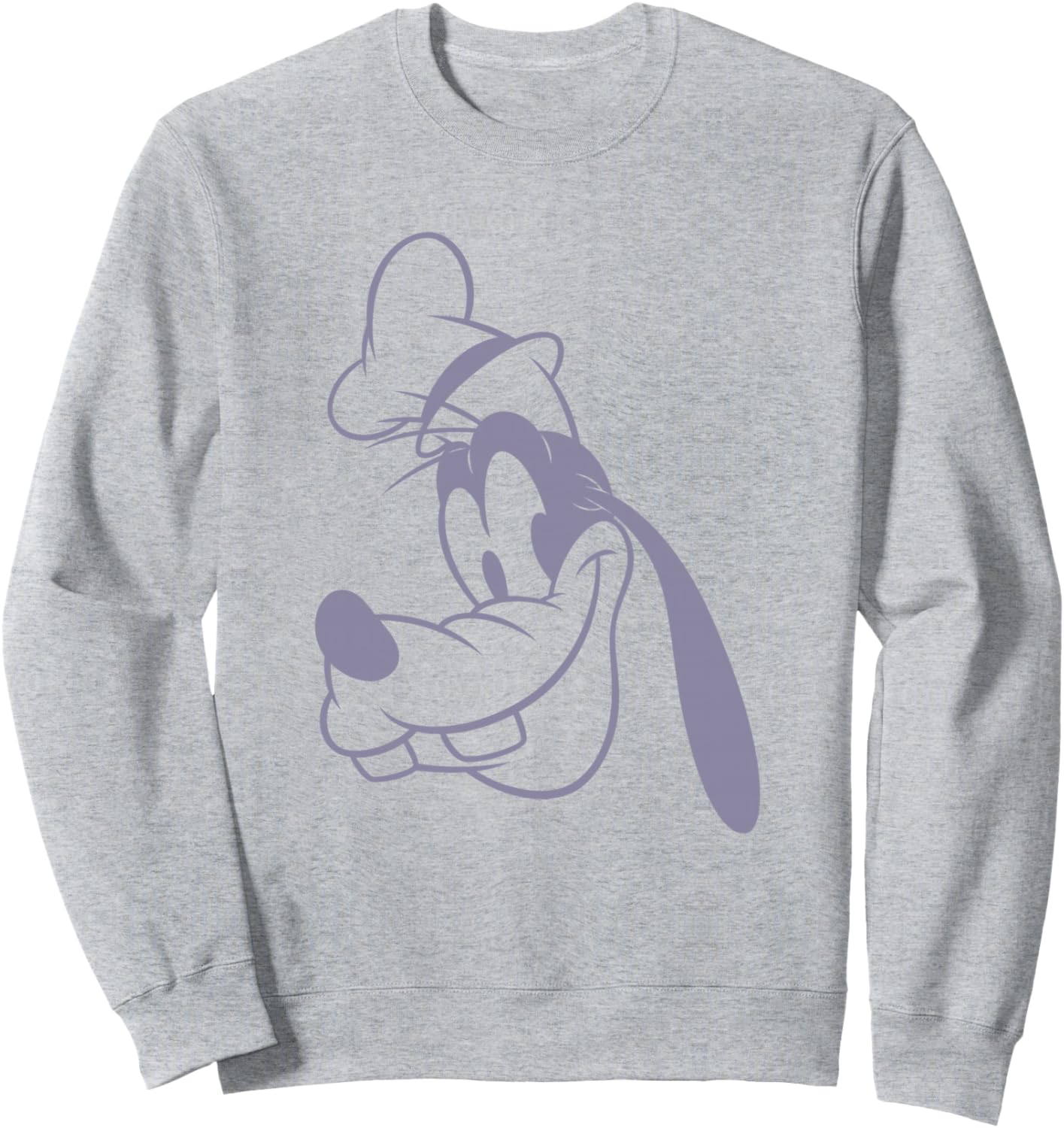 Disney Mickey And Friends Classic Vintage Goofy Big Face Sweatshirt