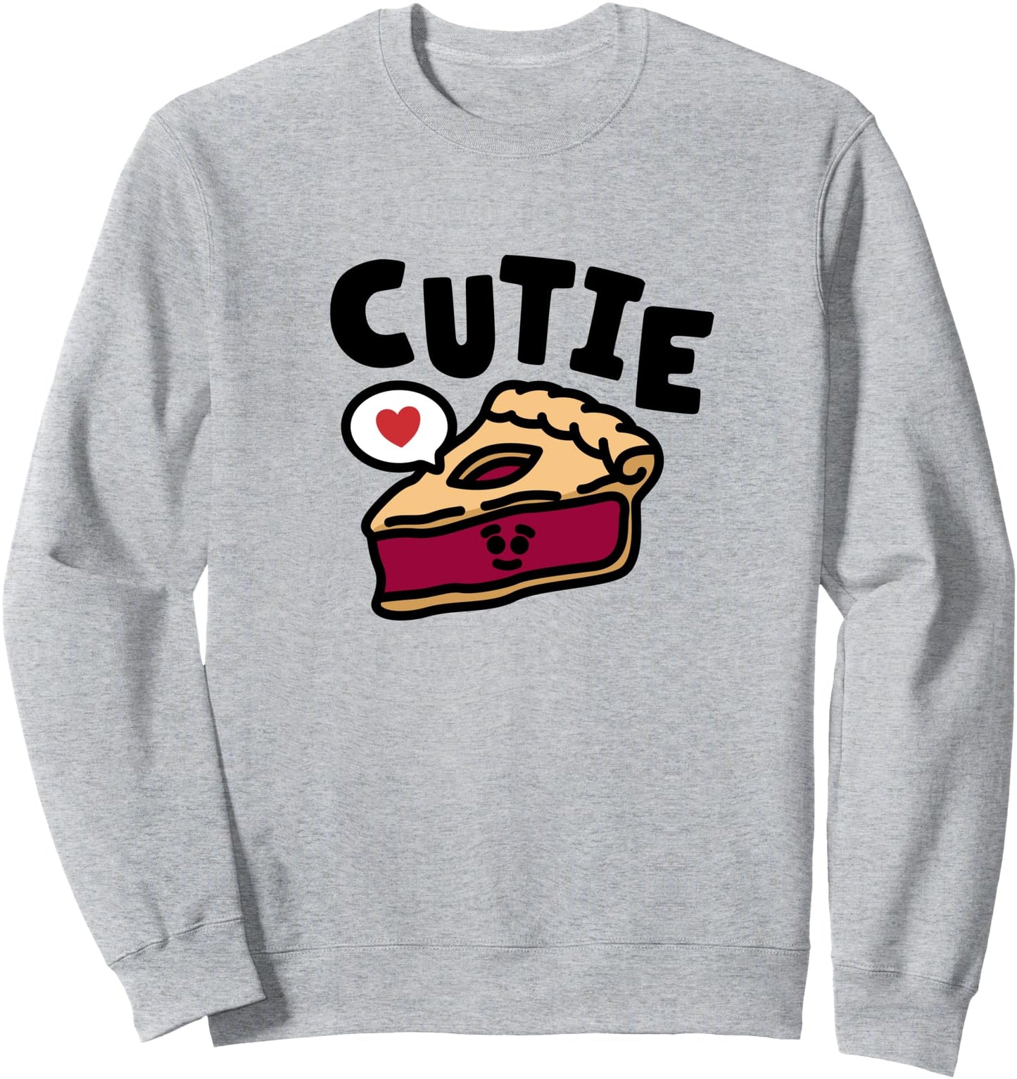 Kawaii Cherry Pie Lover Girl's Cutie Pie Sweatshirt
